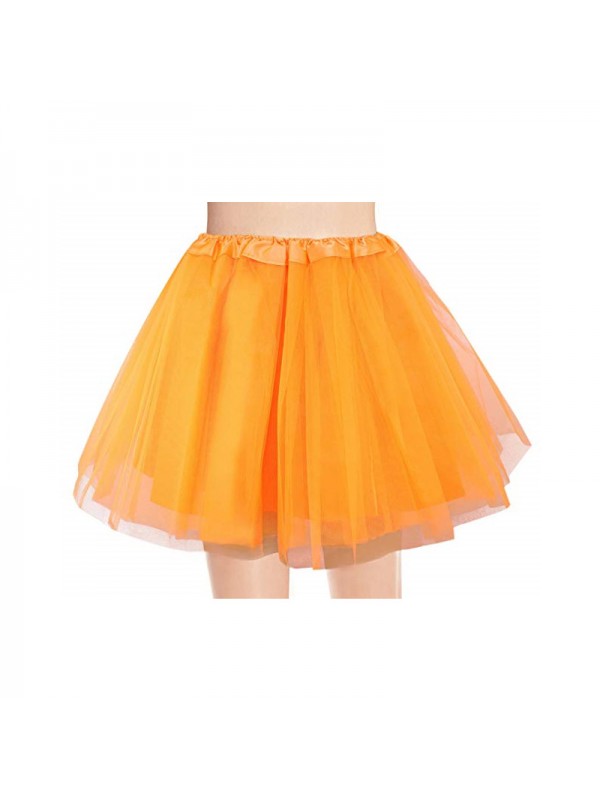 Popular Adult Tutu Skirt Dance Party Cosplay Skirt Brace Polyester Mesh Breathable Half Skirt Manufacturer Wholesale